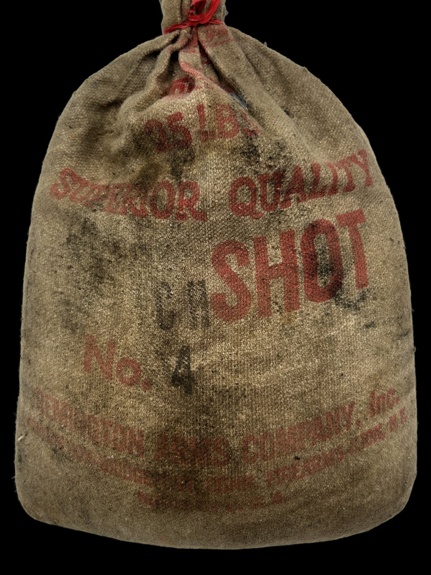 250827-14 Vintage Bag No. 4 Lead Shot Pellets