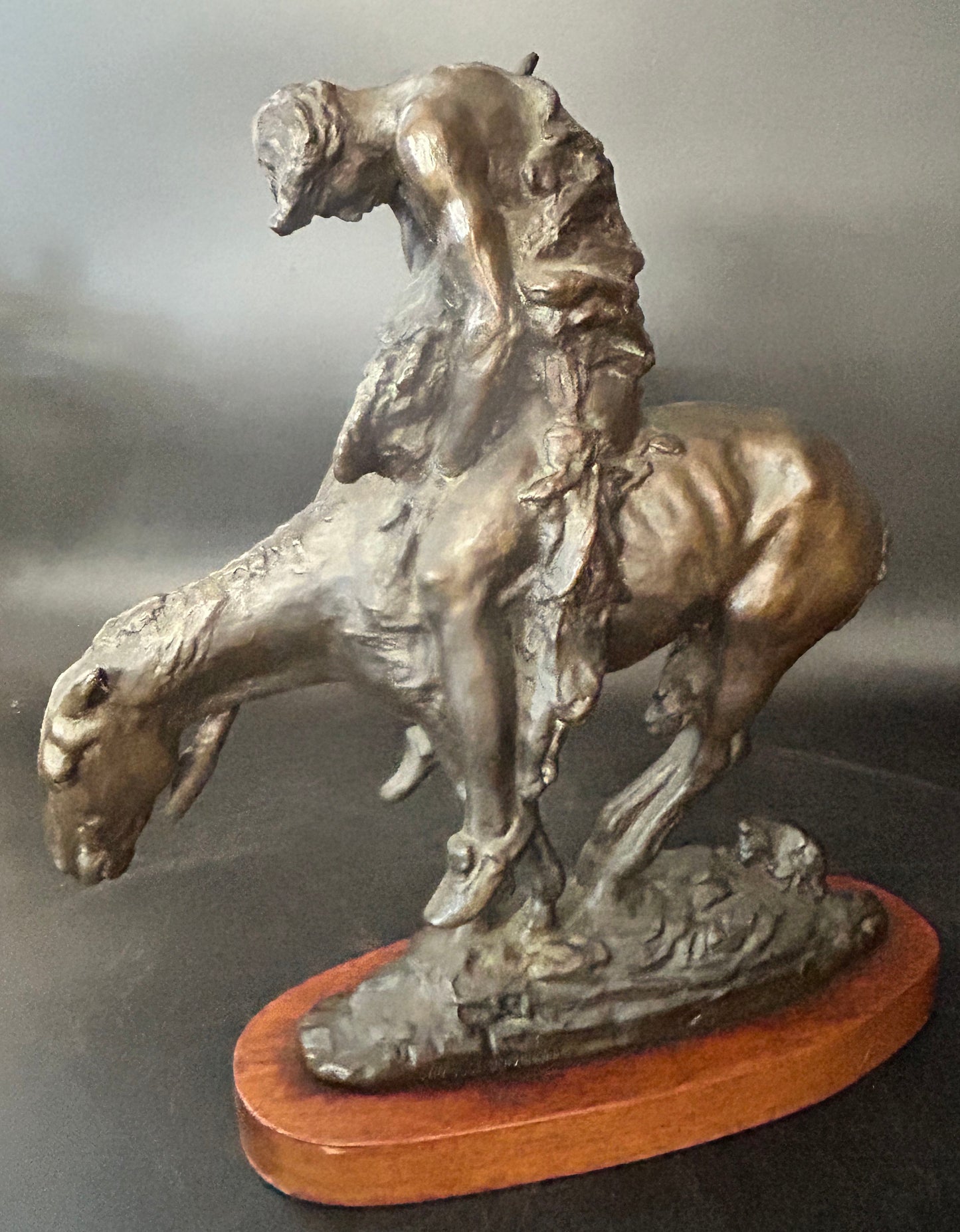 250305-8 Bronze End of the Trail by James E. Fraser