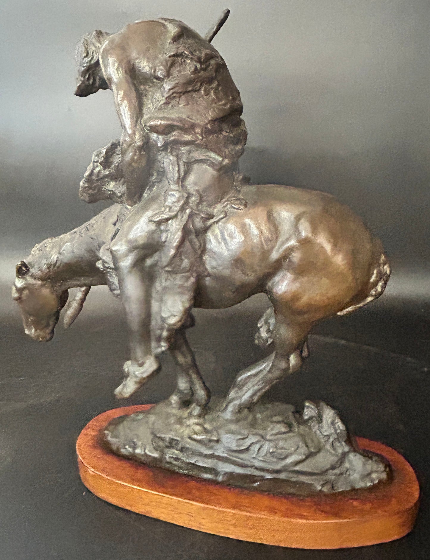 250305-8 Bronze End of the Trail by James E. Fraser