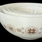250305-10 Pyrex Cinderella 4-Pcs Nesting Cinderella Pattern