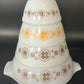 250305-10 Pyrex Cinderella 4-Pcs Nesting Cinderella Pattern
