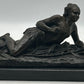250305-11 Bronze Native American Warrior by Duchoiselle