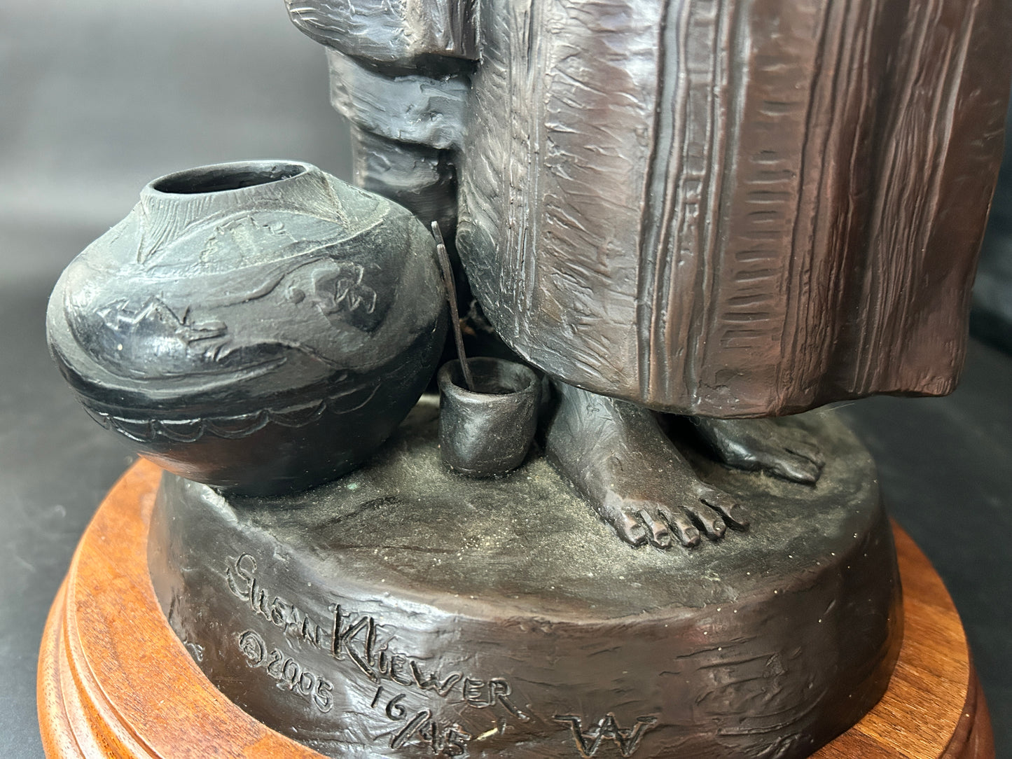 250305-12 Bronze Pueblo Legacy by Susan Kliewer, Ltd Ed