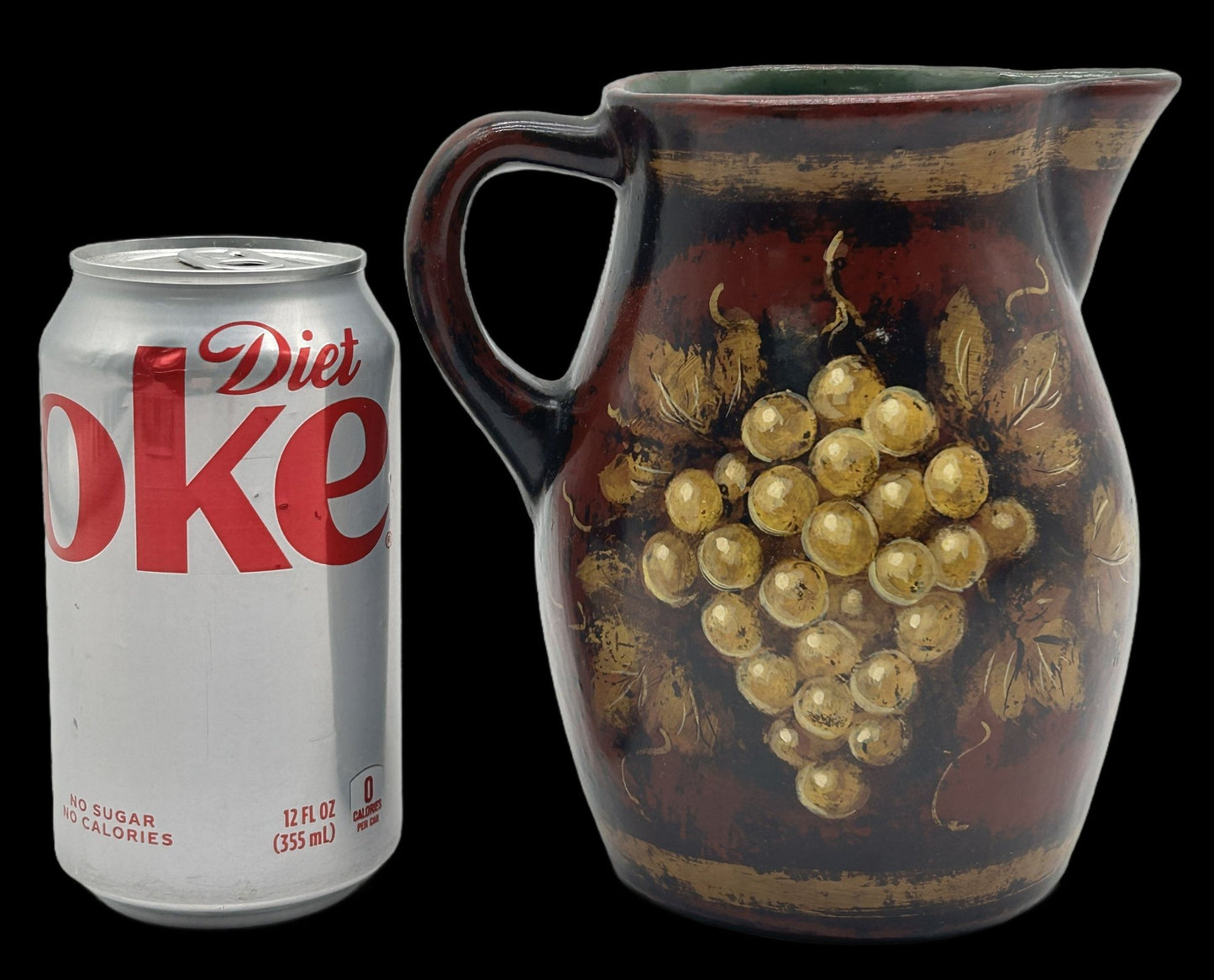 251210-2 RARE RRP Peter Ompir Folk Art Jug