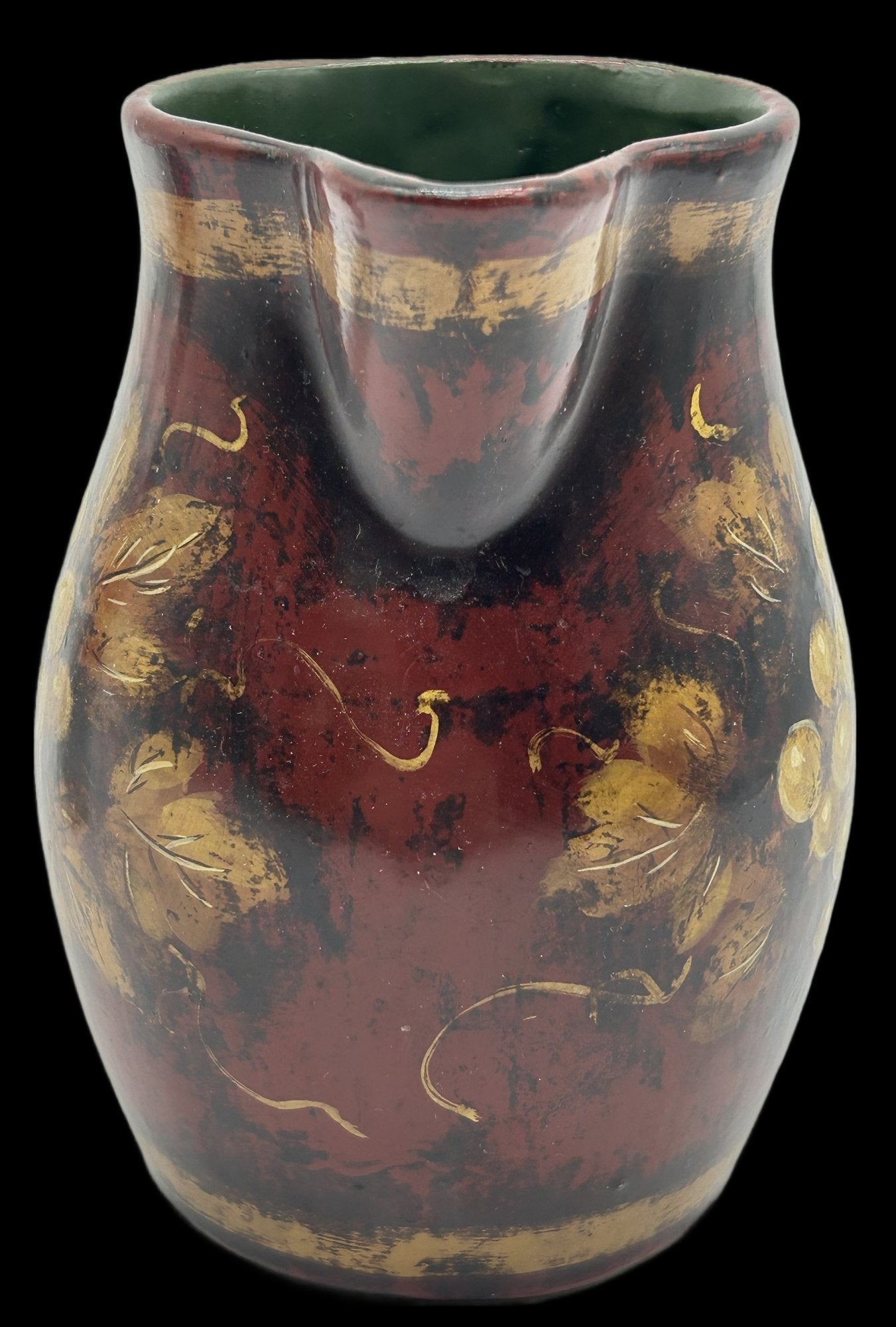 251210-2 RARE RRP Peter Ompir Folk Art Jug