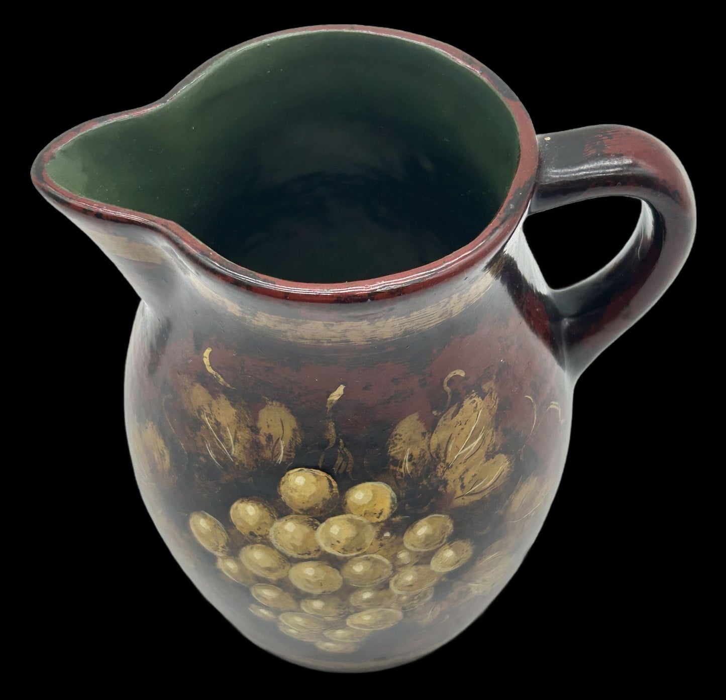 251210-2 RARE RRP Peter Ompir Folk Art Jug