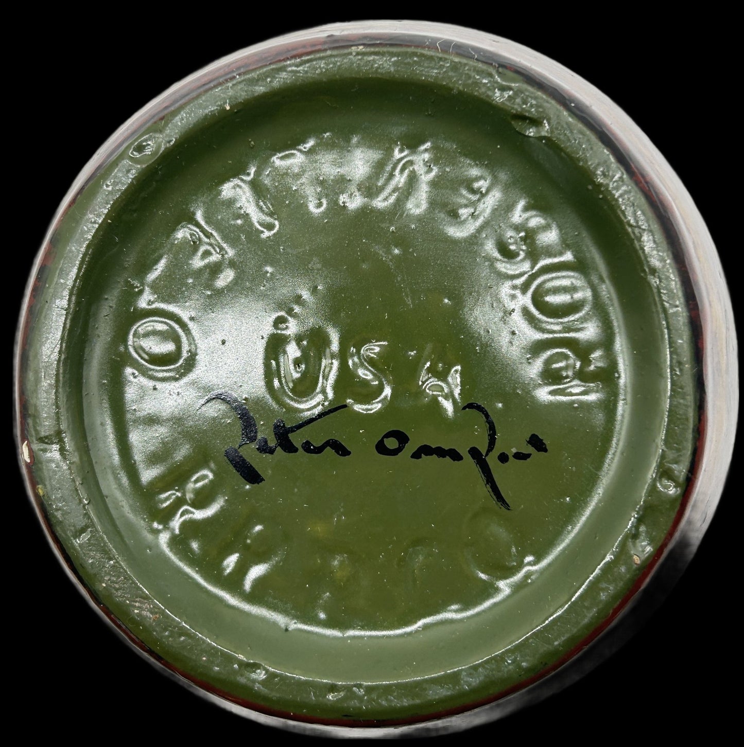 251210-2 RARE RRP Peter Ompir Folk Art Jug