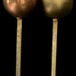 260708-1 Pair Antique Copper Sykes Hydrometer