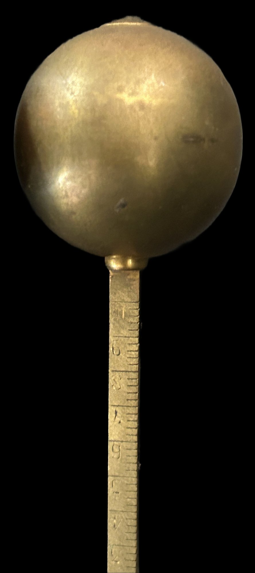 260708-1 Pair Antique Copper Sykes Hydrometer