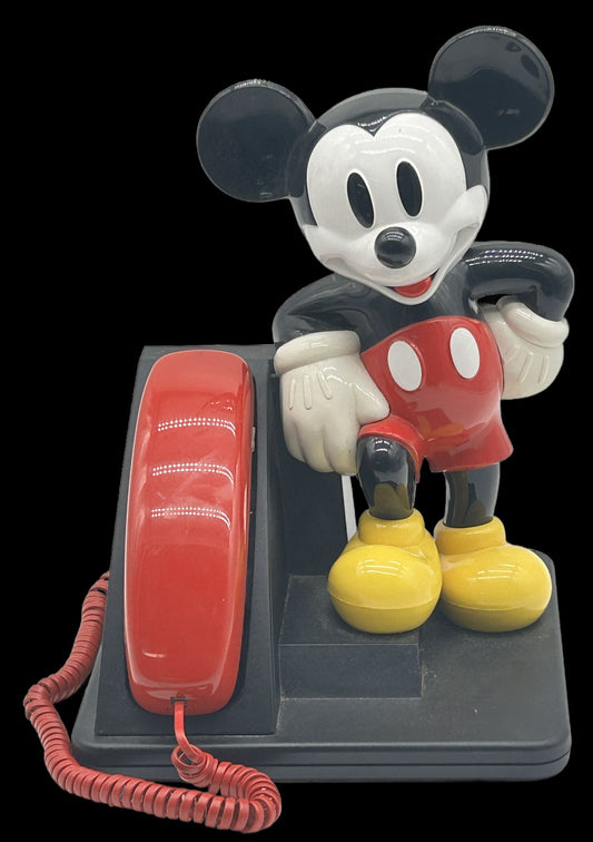 250827-19 Mickey Mouse Push Button Telephone
