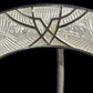 Sterling Art Deco Guilloche 2" Diam. Circle Brooch In Presentation Case