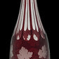 251210-5 Bohemian Ruby-Cut-To-Clear Decanter