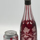251210-5 Bohemian Ruby-Cut-To-Clear Decanter