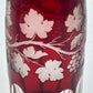 251210-5 Bohemian Ruby-Cut-To-Clear Decanter