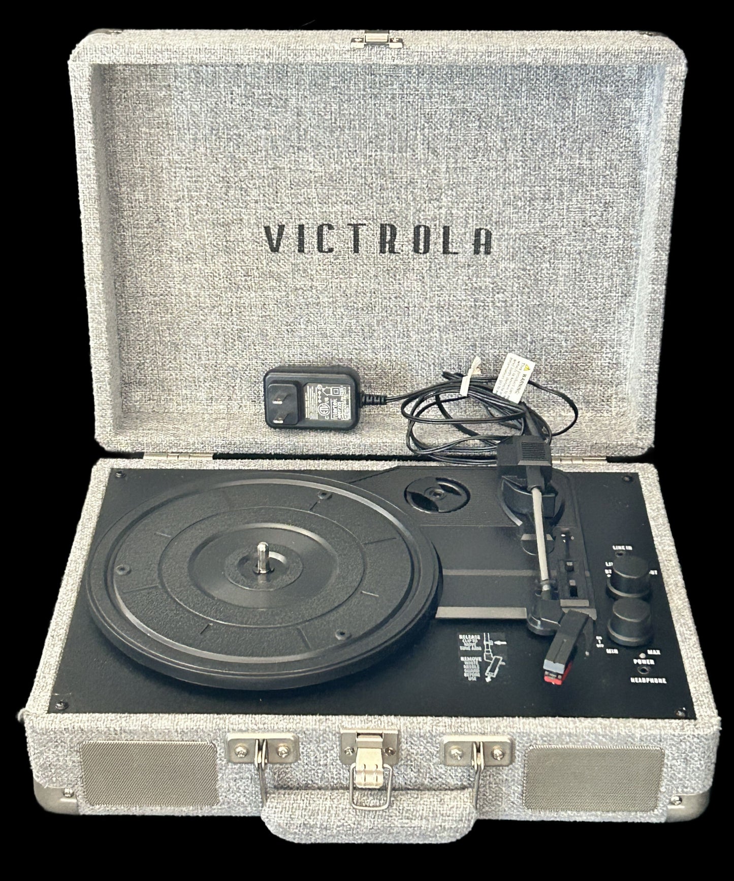 250305-13 Modern Victrola Turn-Table Vinyl Record Player