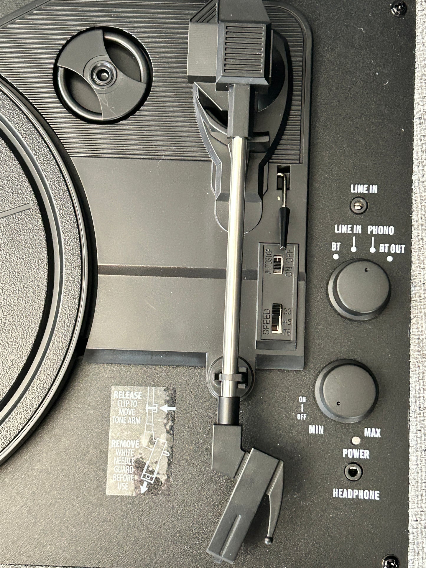 250305-13 Modern Victrola Turn-Table Vinyl Record Player