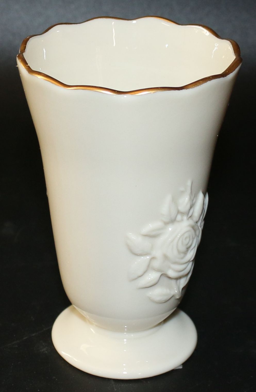 Lenox "Special" Ivory Footed Rose Bud Vase
