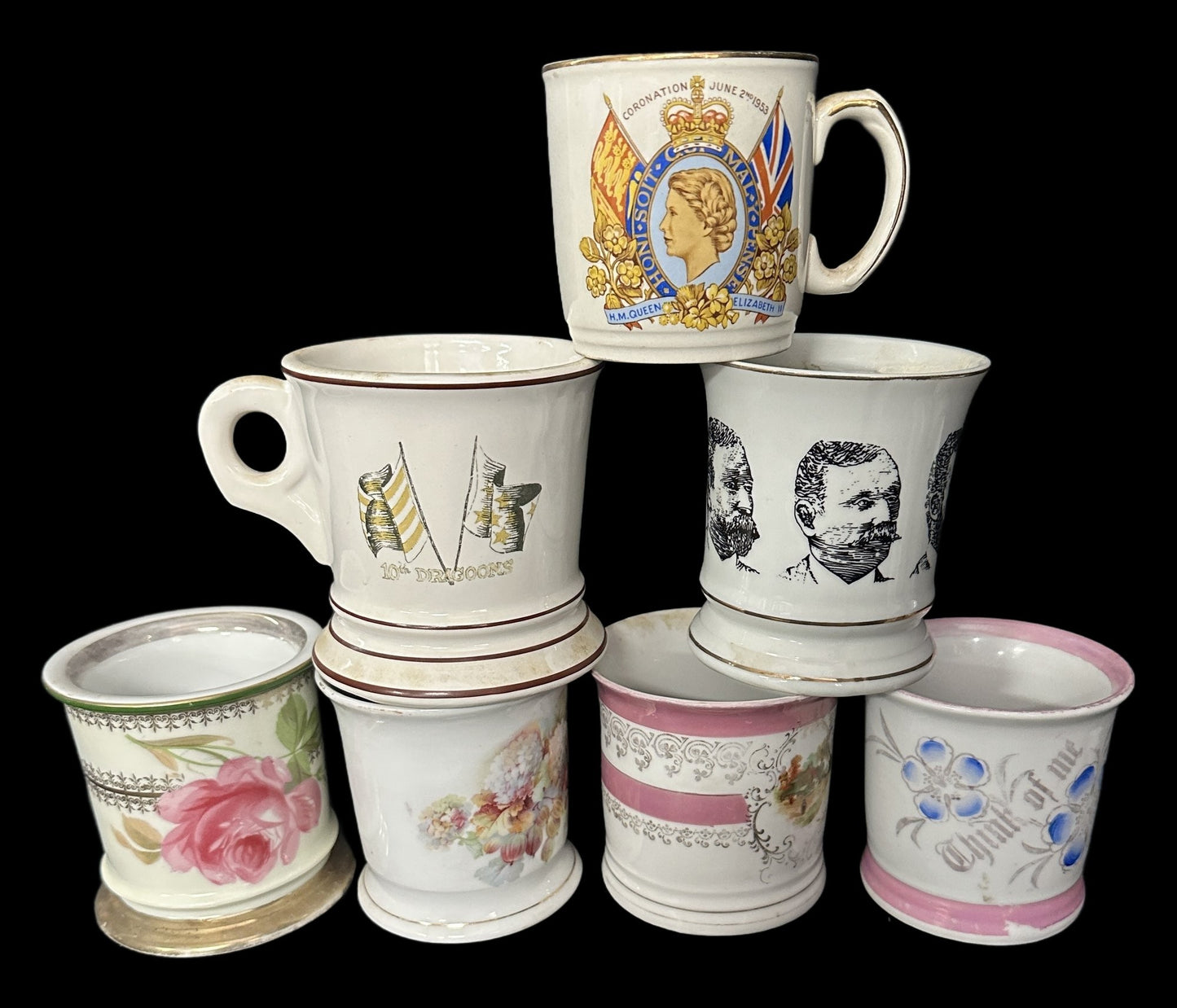 250917-2E Antique Shaving Mug