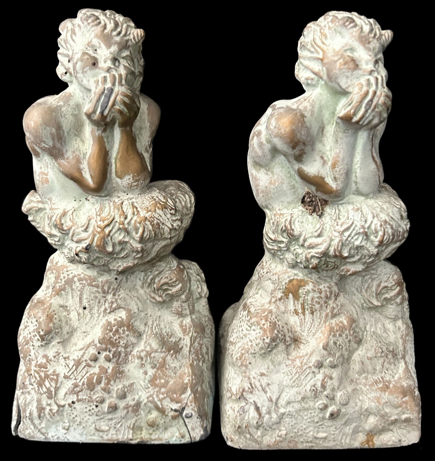 250611-13B Pan Satyr Bookends