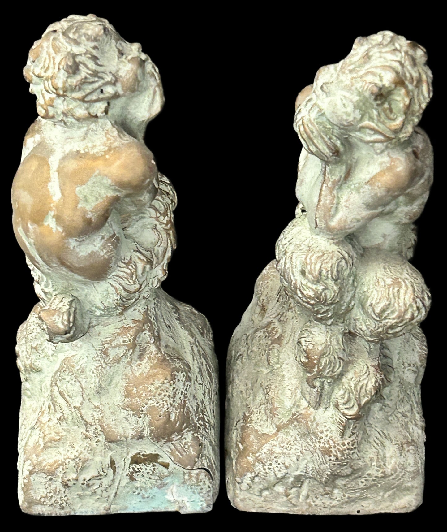 250611-13B Pan Satyr Bookends