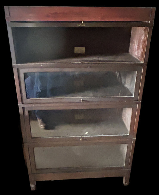 250917-12 4-Section Barrister Bookcase