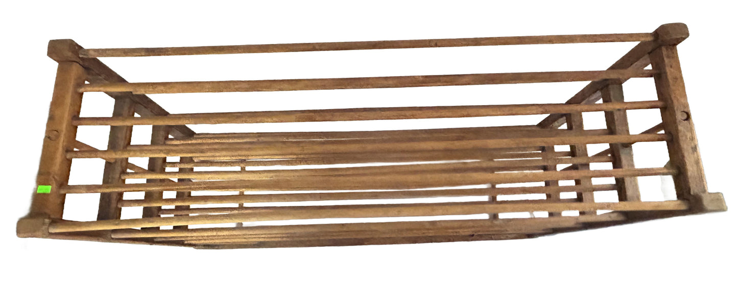 250611-14 Oak Shoe or Pie Rack