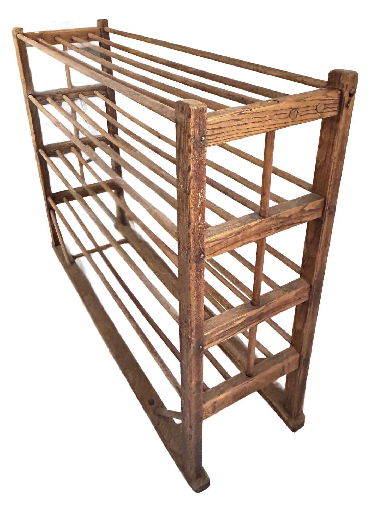 250611-14 Oak Shoe or Pie Rack