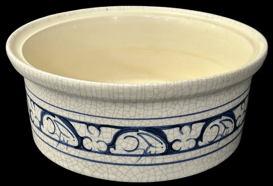 250917-20 Dedham Pottery Rabbit Bowl