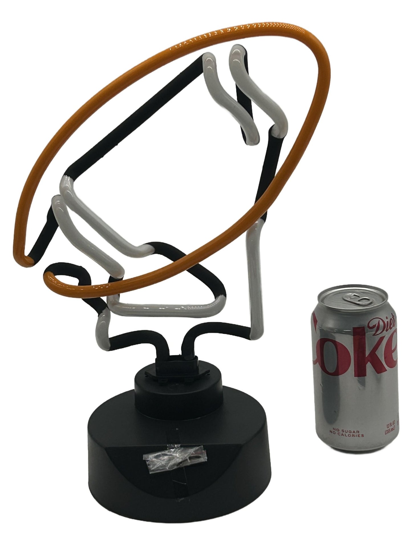 260708-18 NIB Neon Glass Football Light