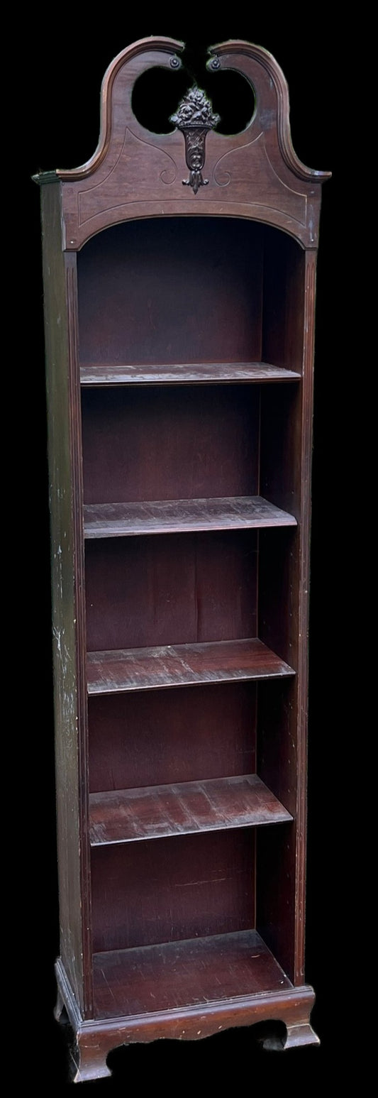 260827-3 Standing Bonnet Top Bookcase
