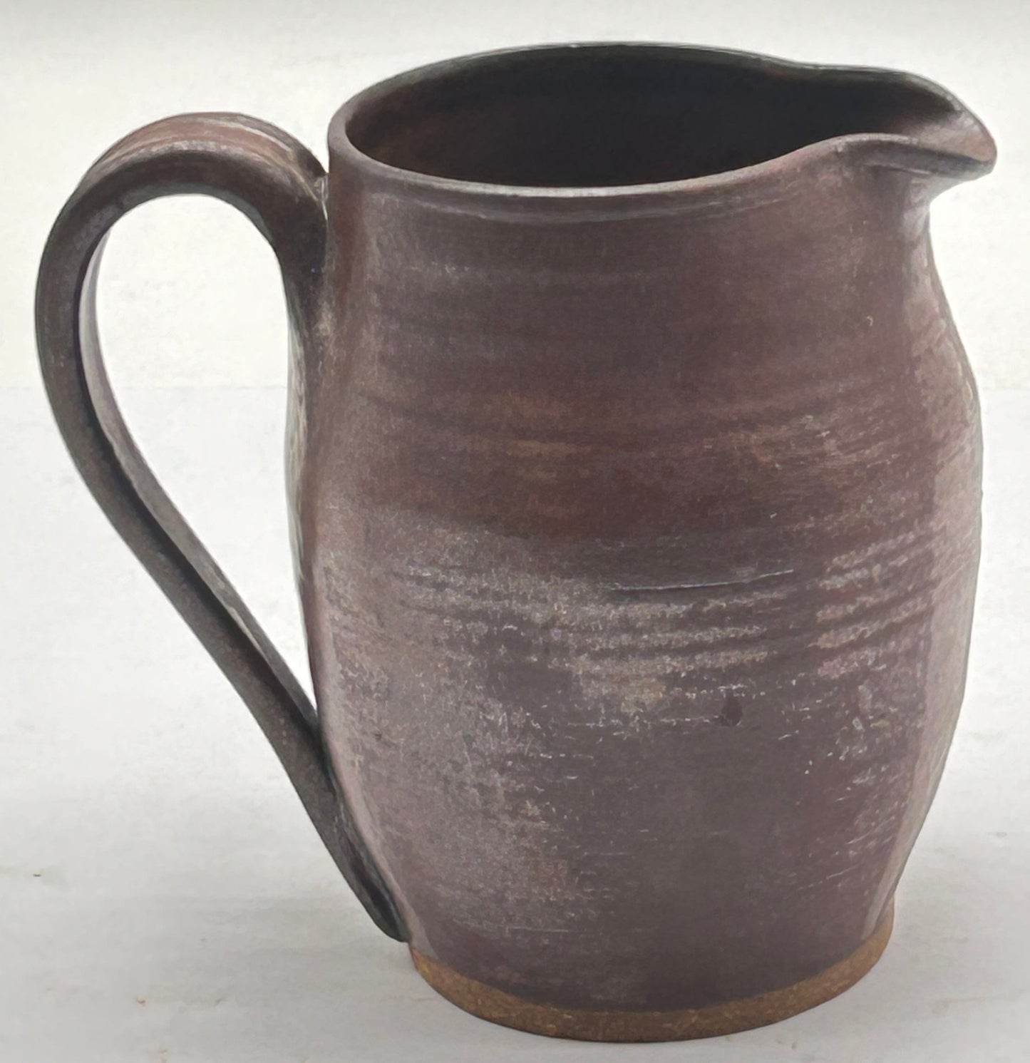 251210-23 Geo Washington Profile Salt Glazed Pottery Pitcher