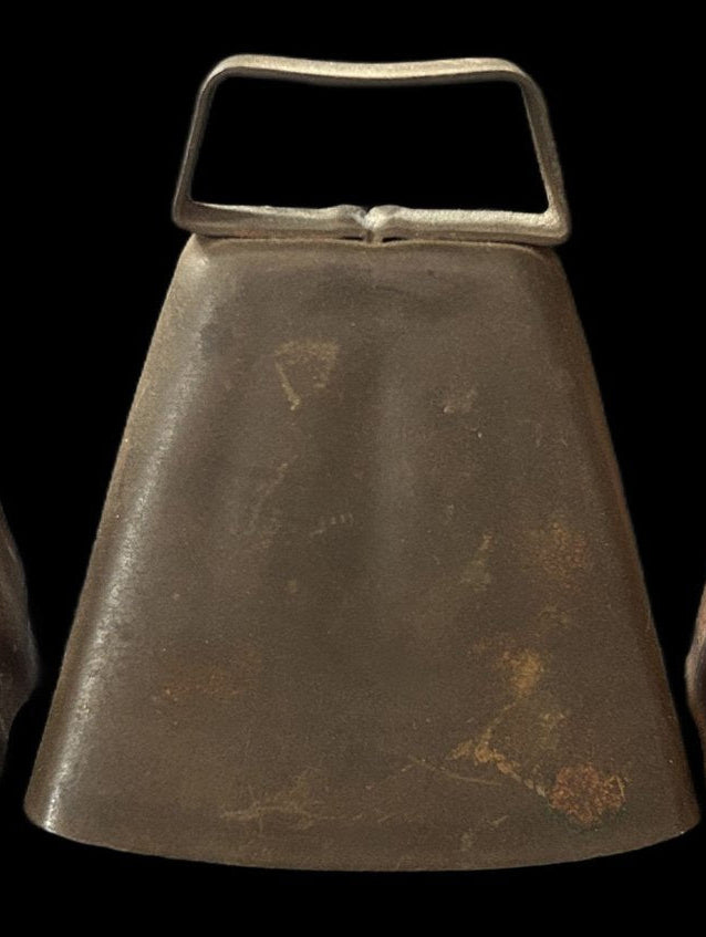 260408-11B Antique Copper Cow Bell