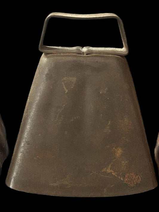 260408-11B Antique Copper Cow Bell