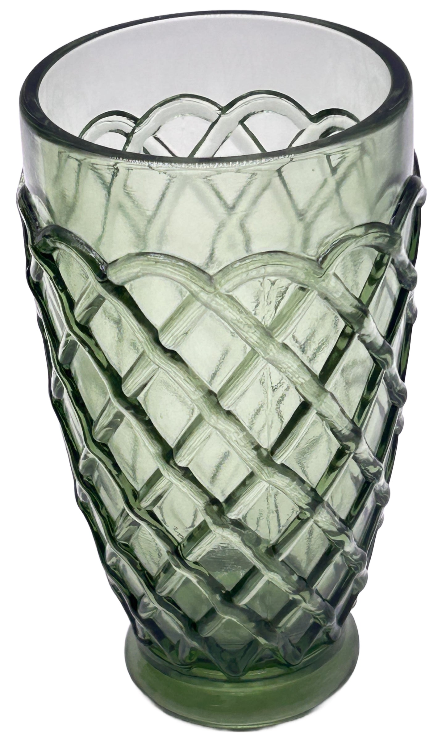 260611-26 8pcs LE Smith Avocado Trellis Tumblers