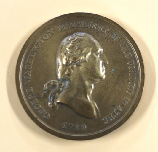 Geo Washing Bronze Peace Medal