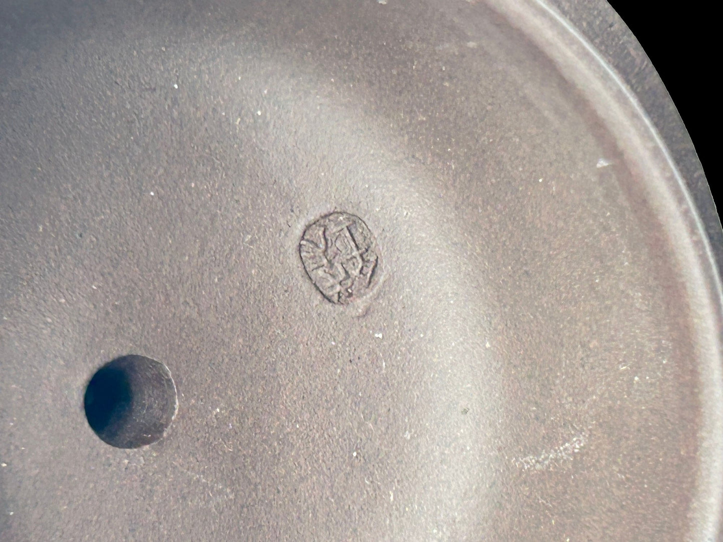 260107-2A Chinese Unglazed Yixing Zisha Purple Clay Teapot