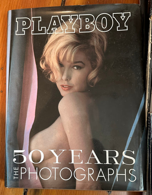 260625-6A 50th Anniversary Playboy Hard Cover Book
