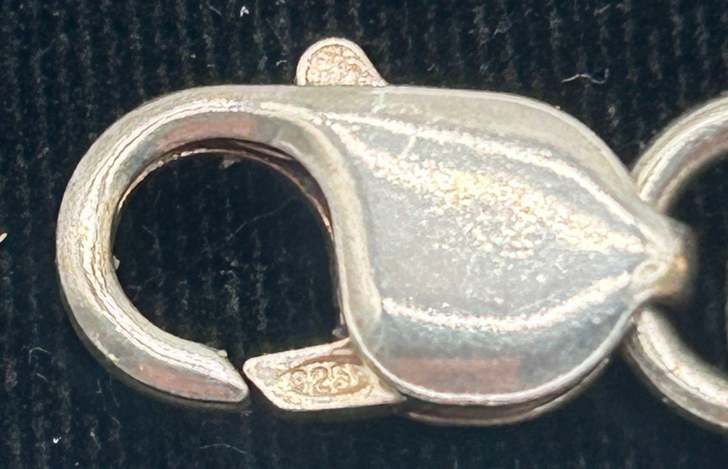 260408-30 Men's Sterling Silver Chunky Link Bracelet