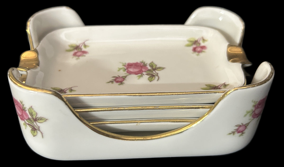 260729-6 Porcelain Ashtray Set