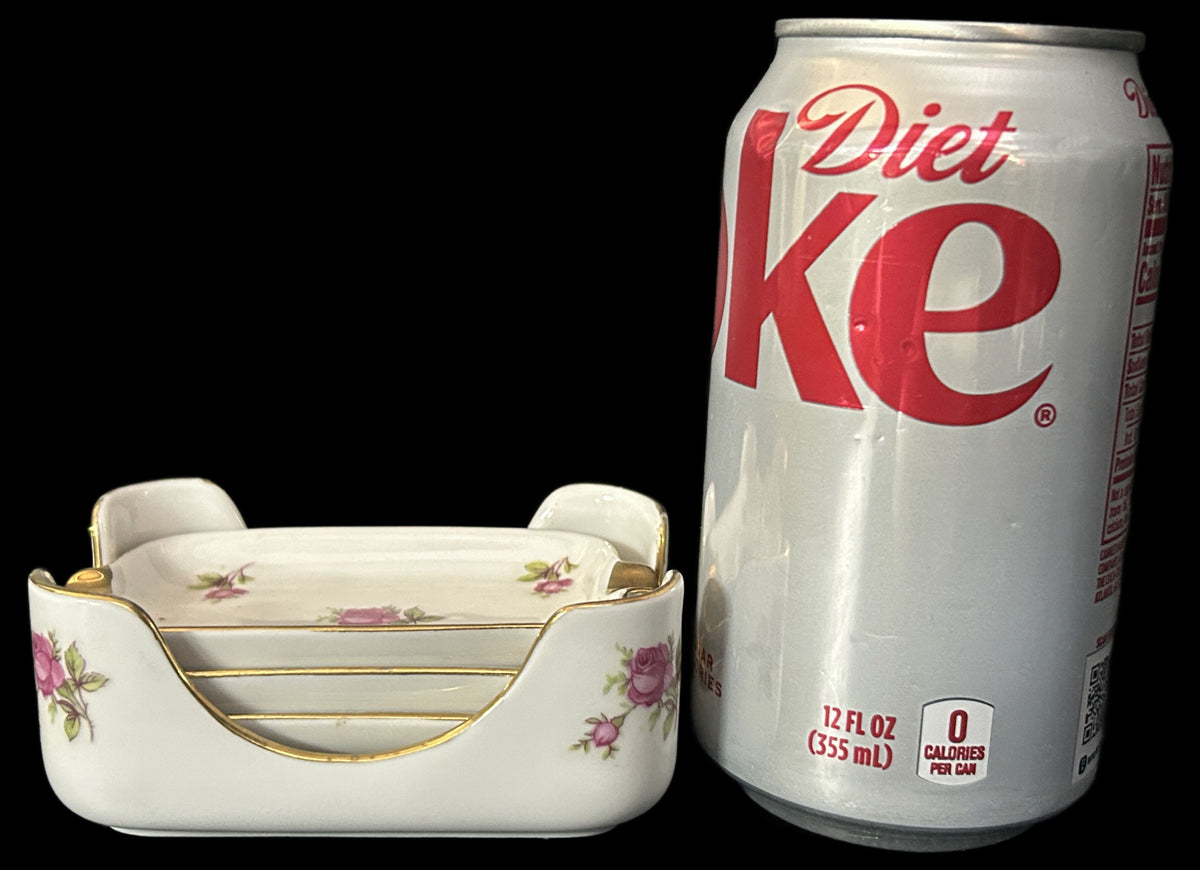 260729-6 Porcelain Ashtray Set
