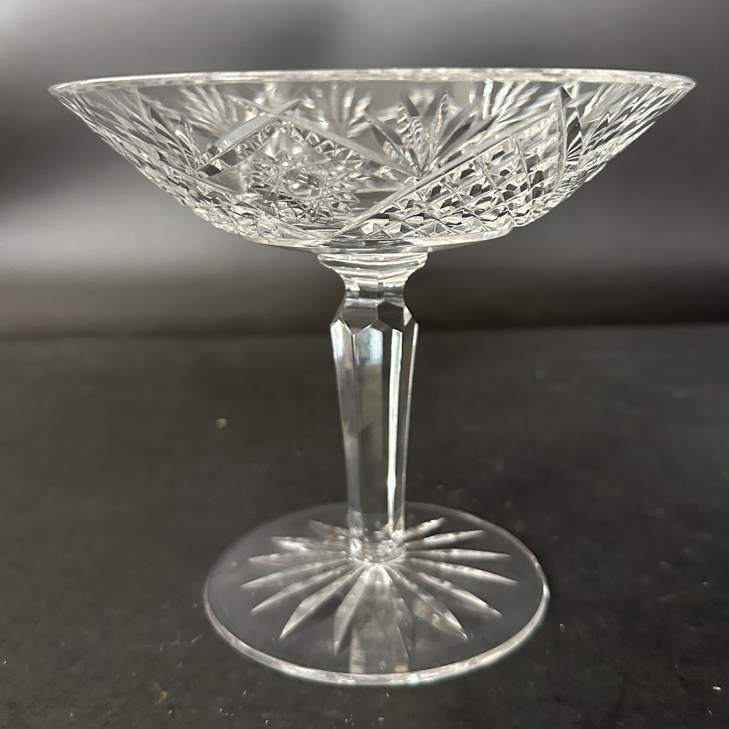 260708-21 Waterford Crystal Compote Candy Dish