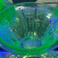 251101-9 Anchor Hocking Green Uranium Princess Glass Bowl