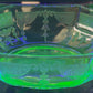 251101-7 Anchor-Hocking Princess Uranium Glass Bowl