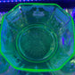251101-7 Anchor-Hocking Princess Uranium Glass Bowl
