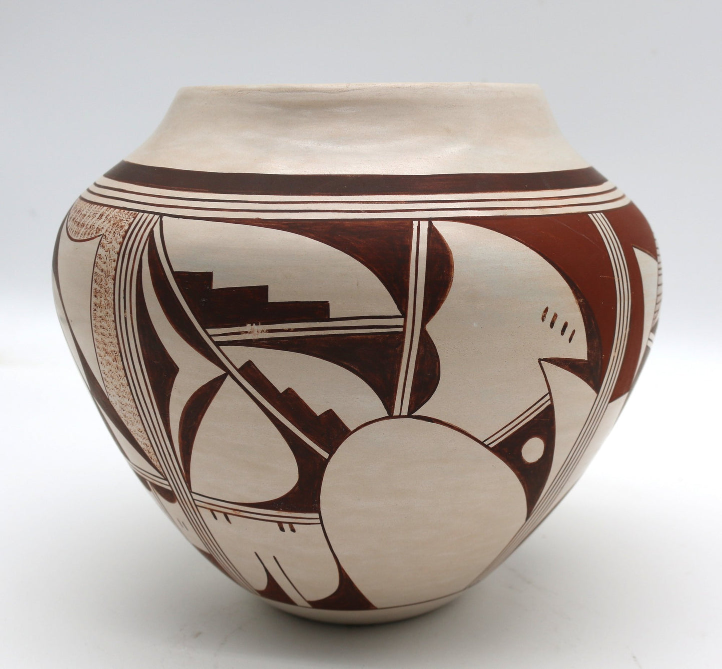 250326-1 Native Indian Pottery By Joy Navasie (1919-2012) A Hopi-Tewa Potter