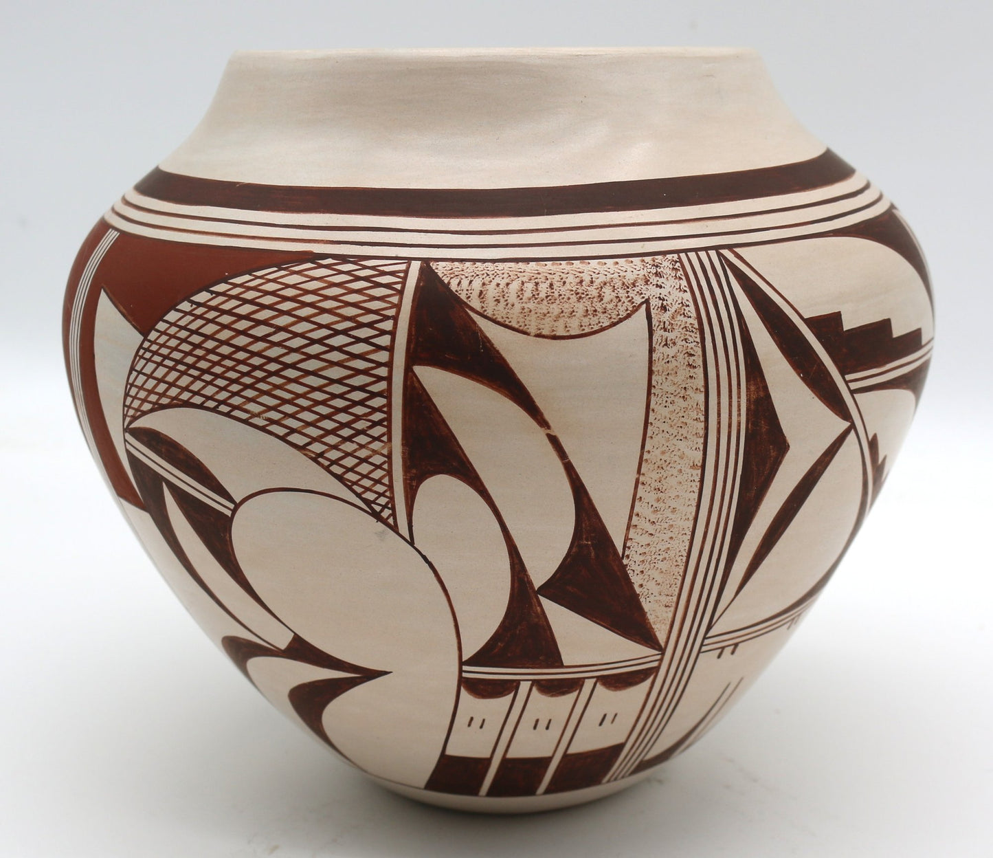 250326-1 Native Indian Pottery By Joy Navasie (1919-2012) A Hopi-Tewa Potter