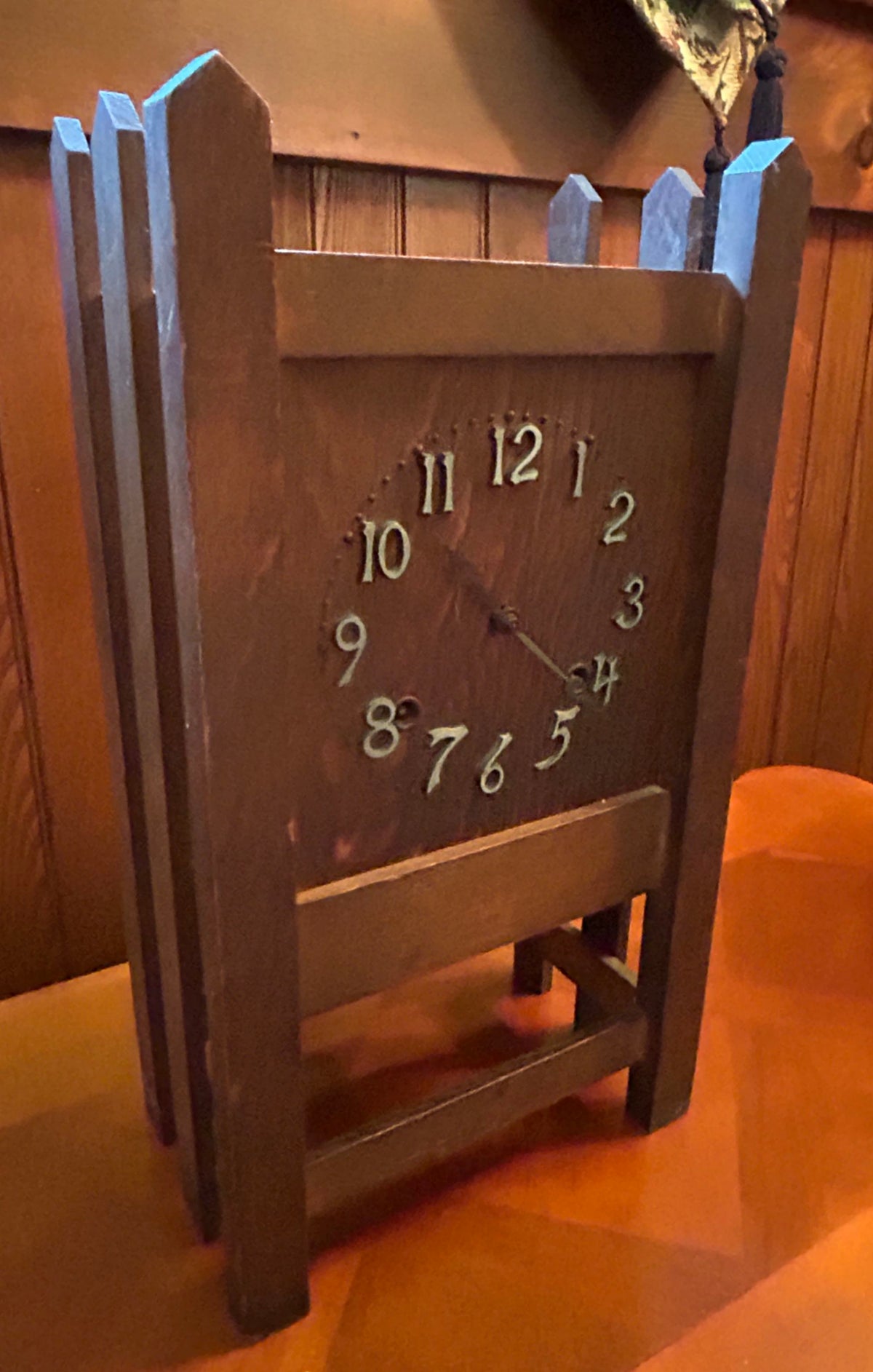260729-14 Craftsman Mission Mantle Clock