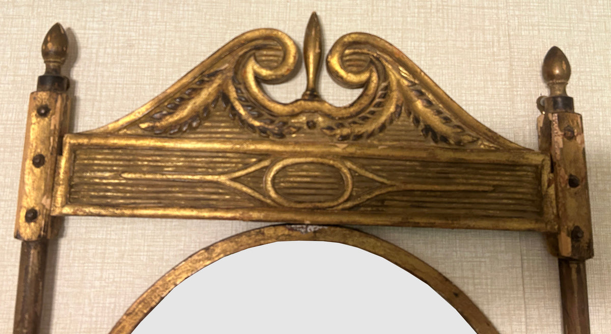 260729-17 Italian Gold Neoclassical Mirror