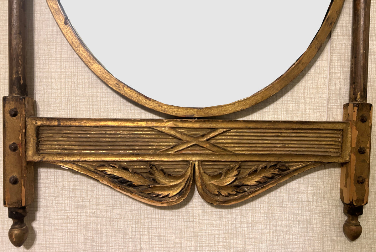 260729-17 Italian Gold Neoclassical Mirror