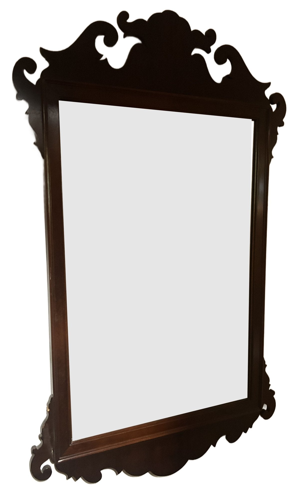 260729-19 Chippendale Federal Mahogany Mirror